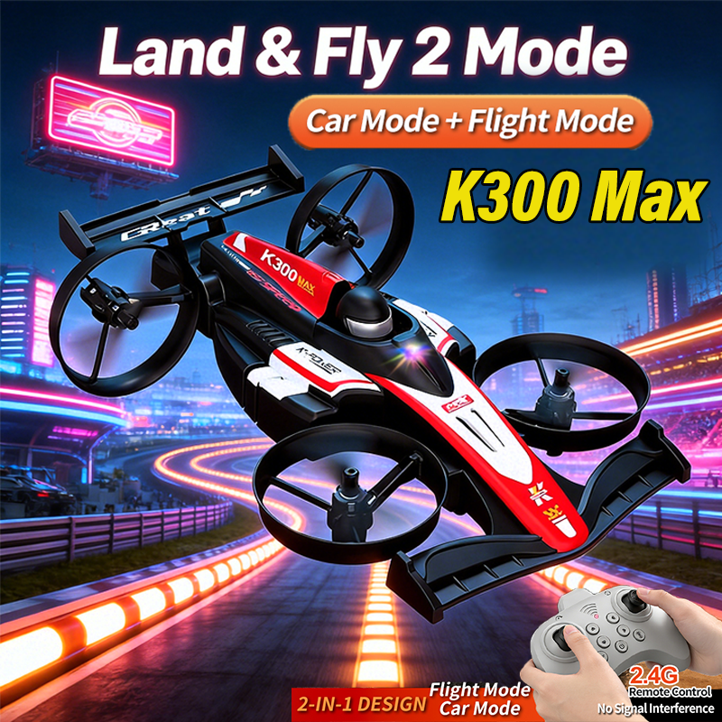 Drone Kit Tricopter - Mini RC Flying Car Transformable 2