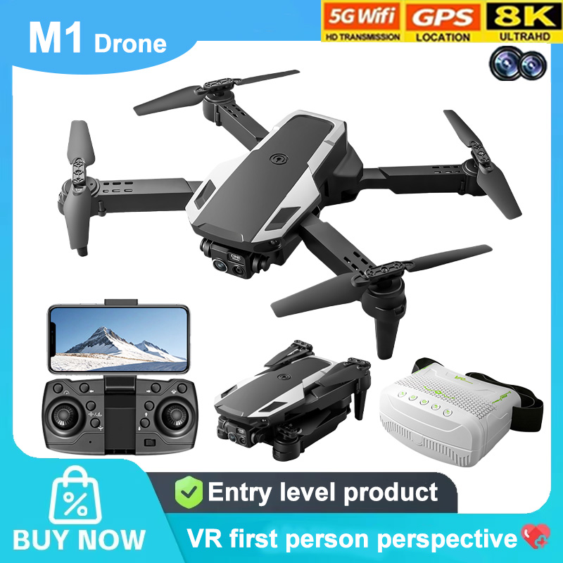 M1 Foldable Drone HD Camera Op - Drone Kit Tricopter recension och pris