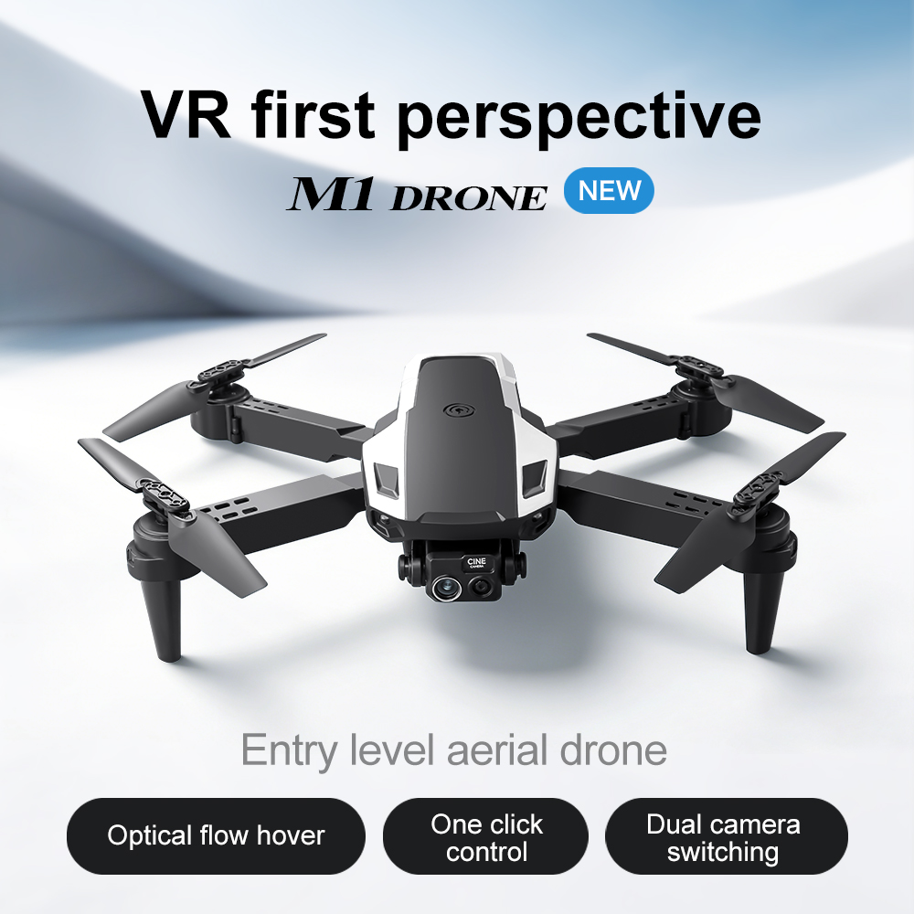 M1 Foldable Drone HD Camera Op - Drone Kit Tricopter recension och pris
