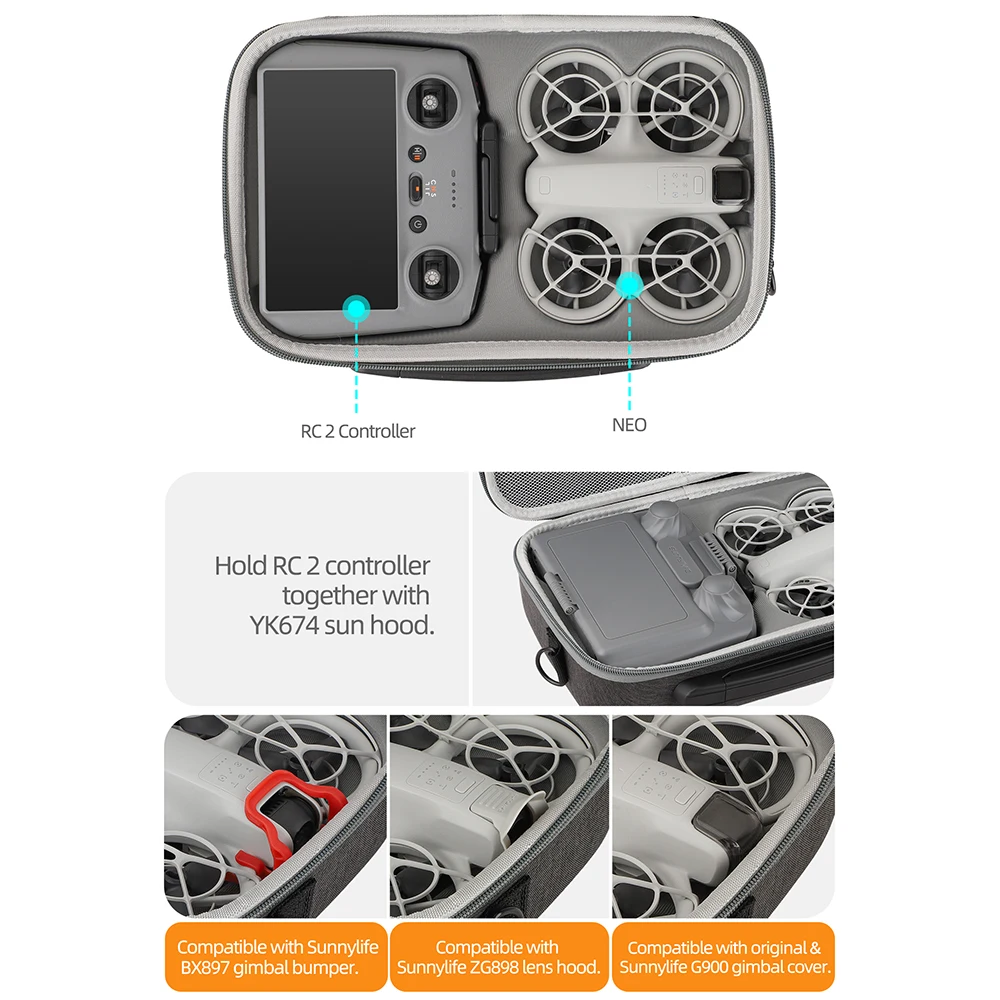 For DJI NEO RC 2 Remote Contro - Drone Kit Beginner recension och pris