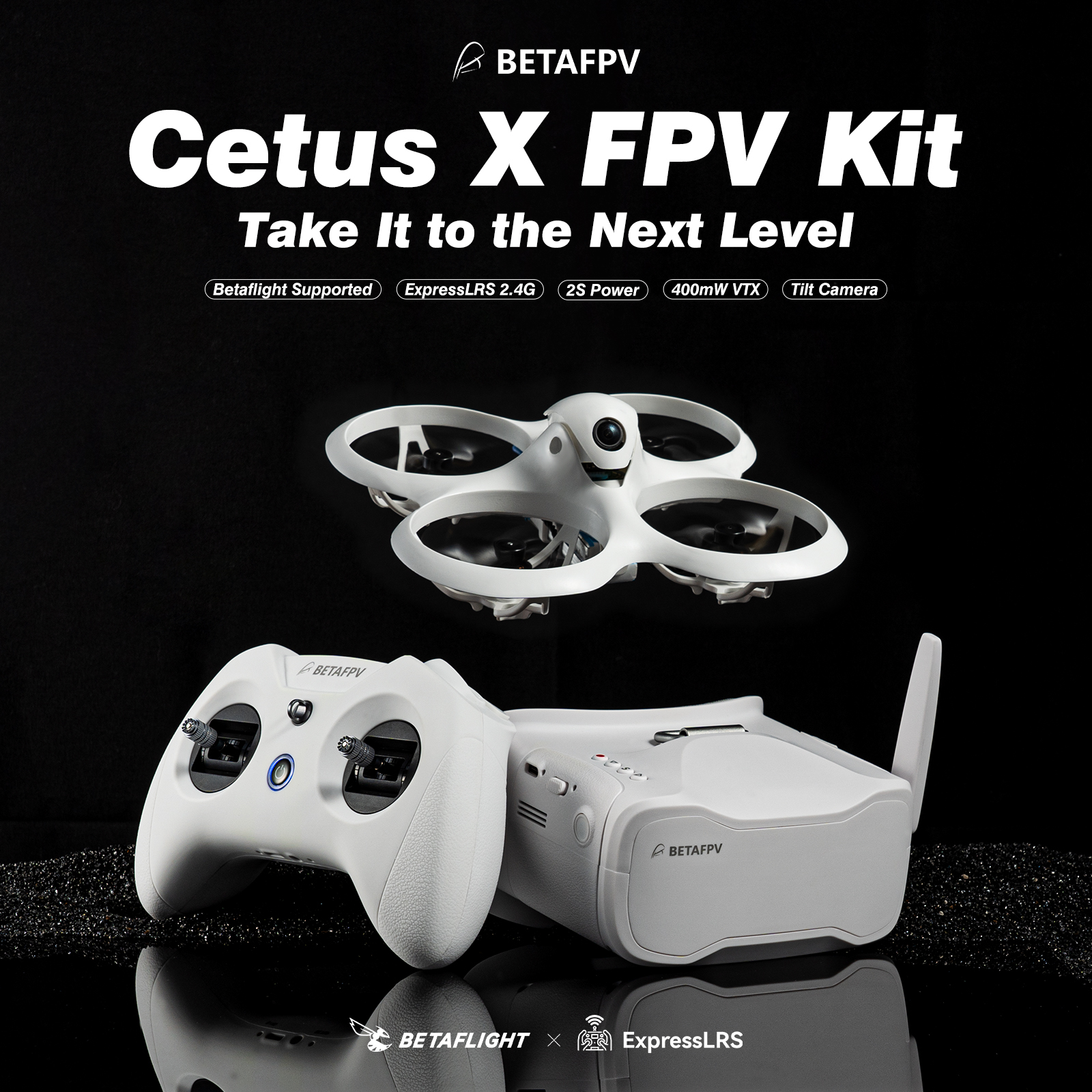 BETAFPV Cetus X FPV Kit Racing - Drone Kit Beginner recension och pris