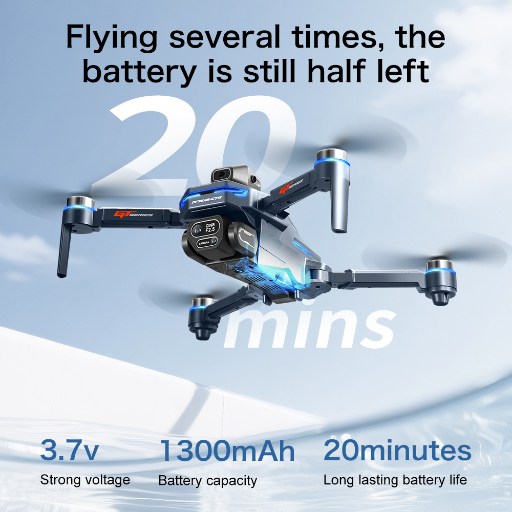 Lenovo GT8 Drone 8K Profession - Drone Kit Professional recension och pris