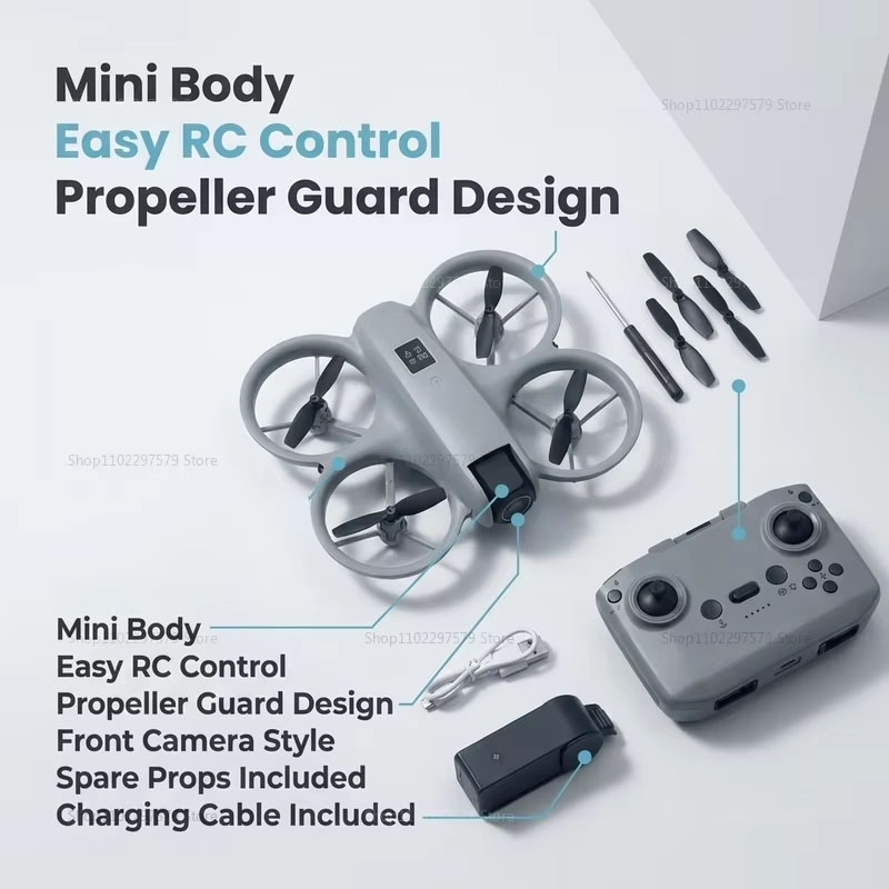 Mini Drone 8K HD Camera Foldab - Drone Kit Tricopter recension och pris