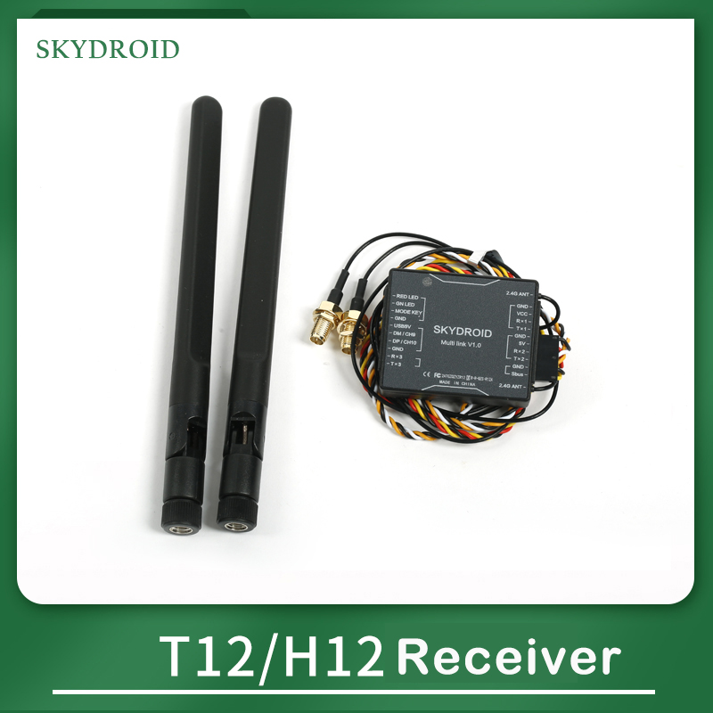 Skydroid H12 T12 Receiver with - Drone Kit Hexacopter recension och pris