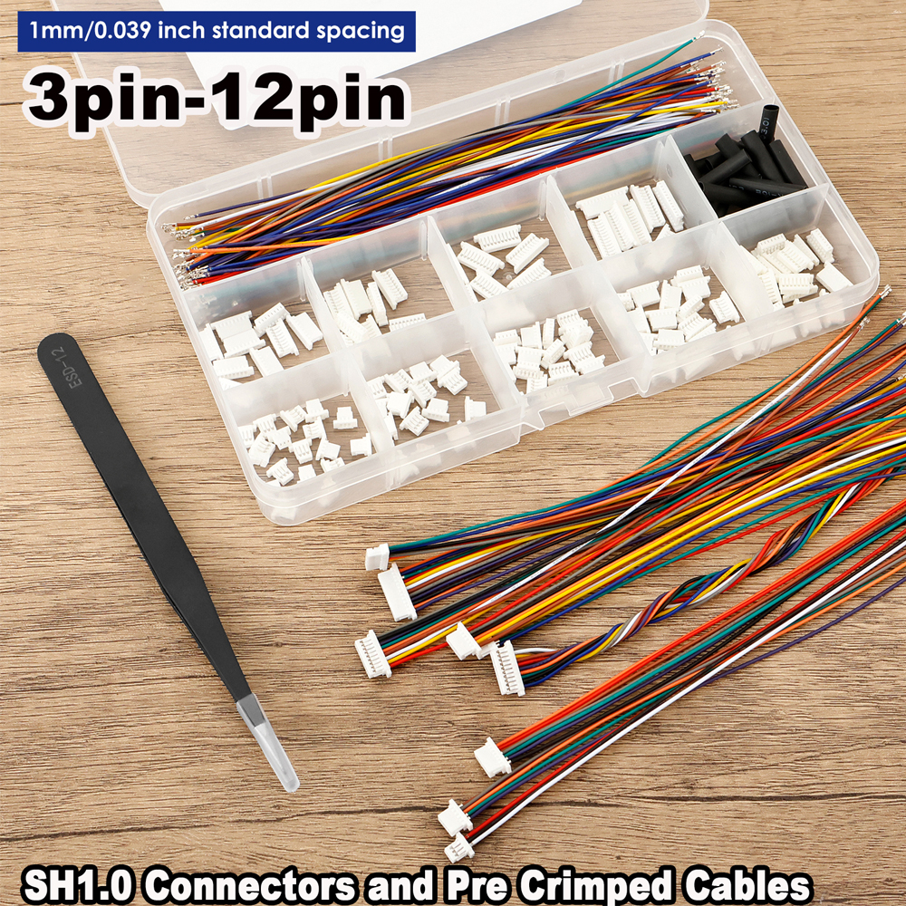 SH1.0mm Connector Kit with 150 - Drone Kit Plug And Play recension och pris