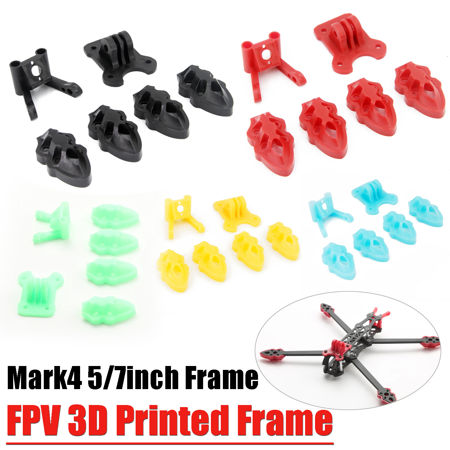 Mark4 5inch / 7inch FPV Frame  - Drone Kit Build Yourself recension och pris