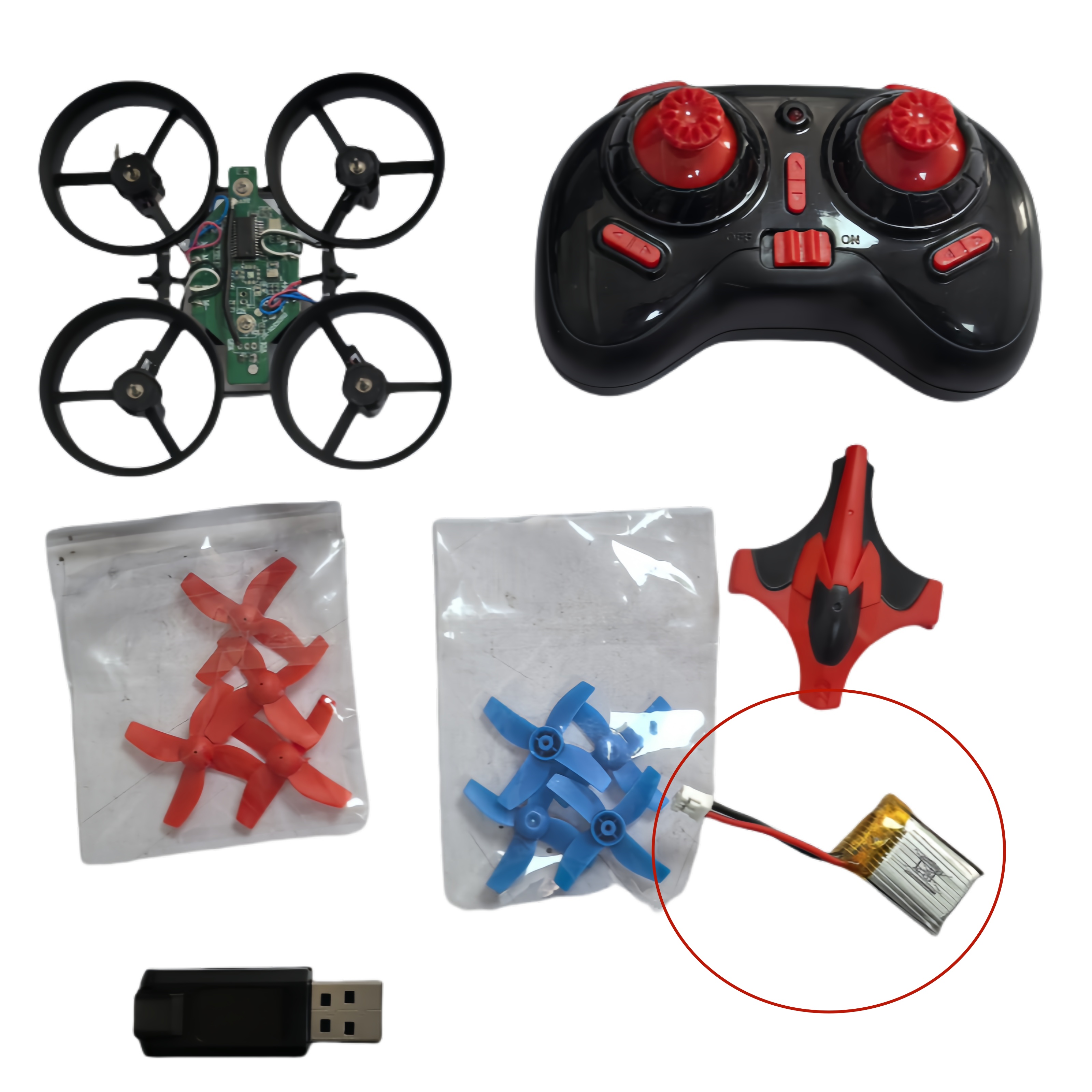 DIY RC Drone Parts 2.4GHz Each - Drone Kit Build Yourself recension och pris