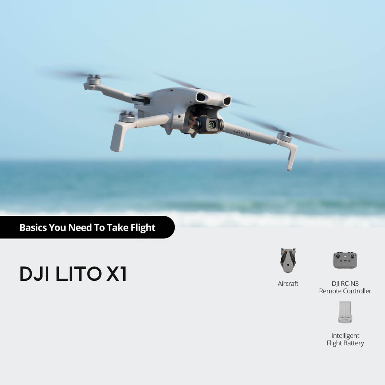 Lito X1 Smooth Flight Kit RC-N - Drone Kit Beginner recension och pris
