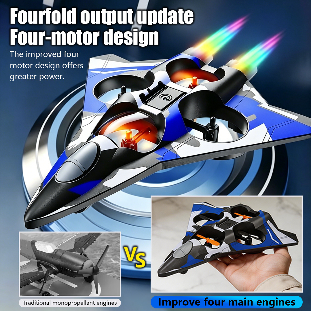 Foam Aircraft Stunt Helicopter - Drone Kit Professional recension och pris