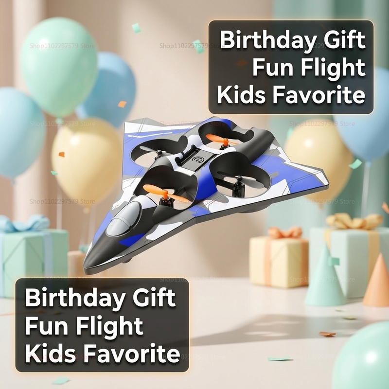Foam Aircraft Stunt Helicopter - Drone Kit Professional recension och pris