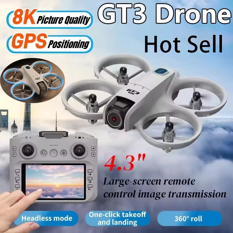 2026 New GT3 Max Drone 8K 5G G - Drone Kit Professional recension och pris