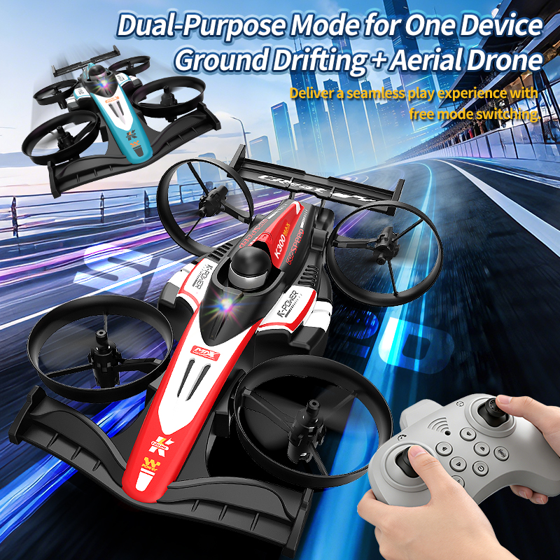 Mini RC Flying Car Transformab - Drone Kit Tricopter recension och pris