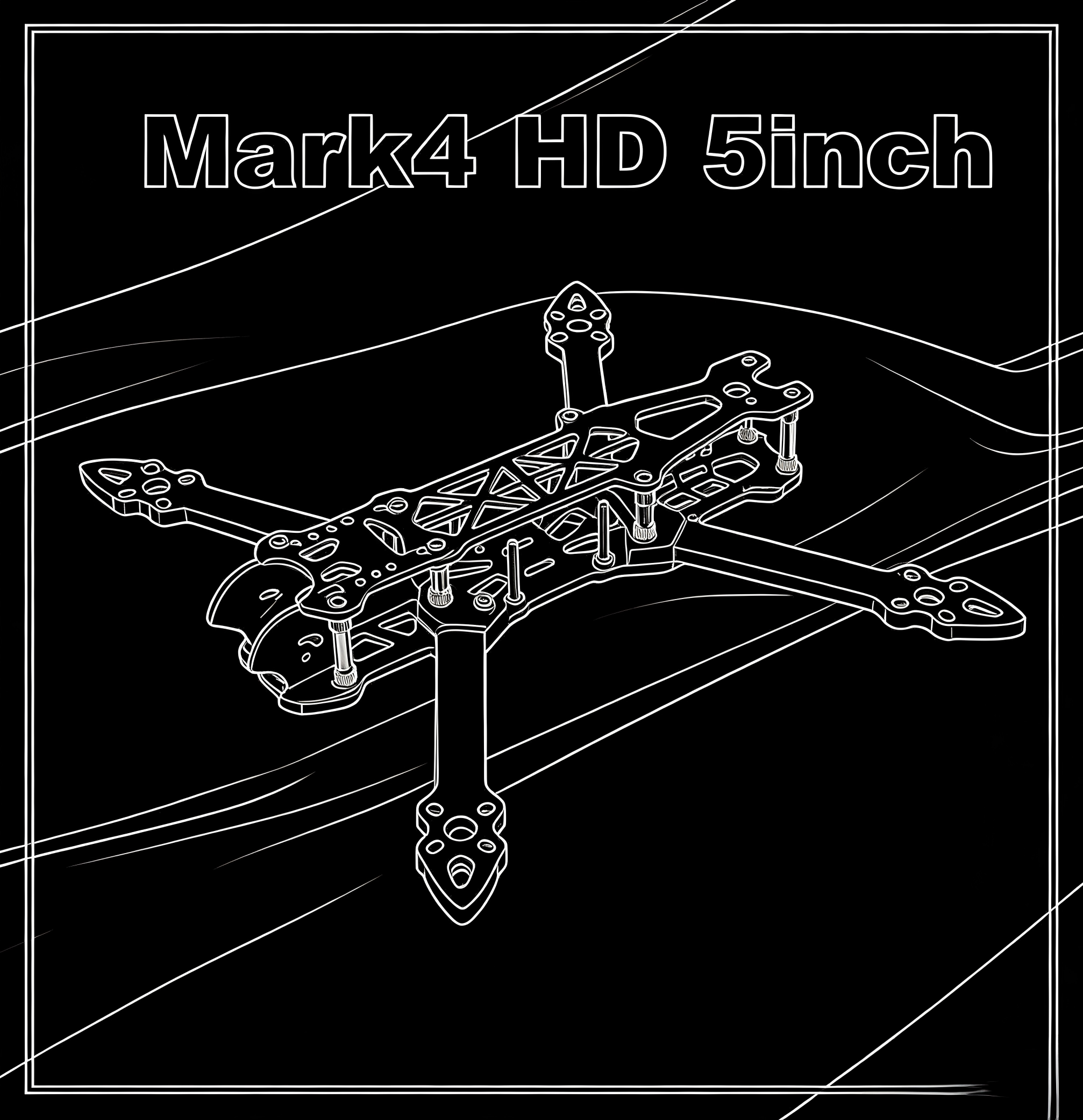 MARK4 V2 Mark 4 V2 5inch 240mm - Drone Kit Racing recension och pris