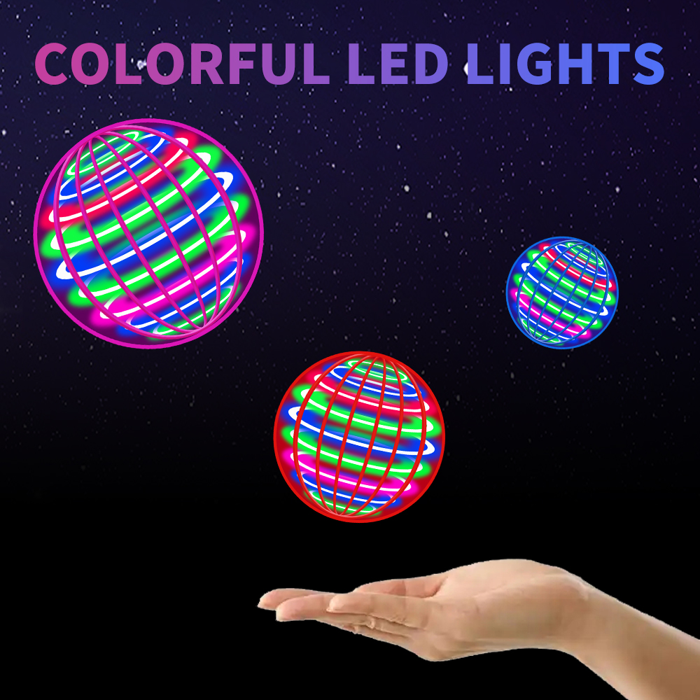 Flying Spinner Ball LED Light  - Drone Kit Tricopter recension och pris