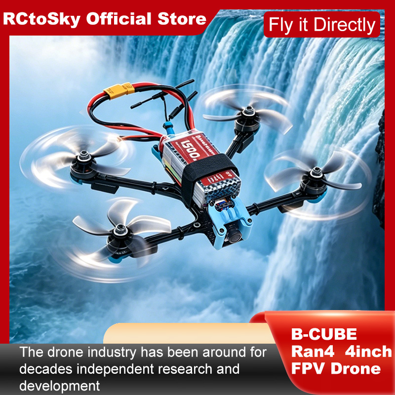 B-CUBE Ran4 4inch FPV Drone Fr - Drone Kit Octocopter recension och pris