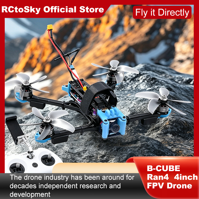 B-CUBE Ran4 4inch FPV Drone Fr - Drone Kit Octocopter recension och pris