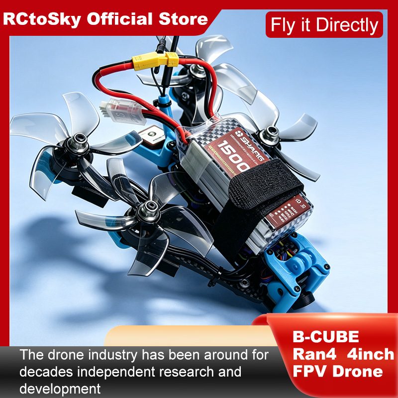 B-CUBE Ran4 4inch FPV Drone Fr - Drone Kit Octocopter recension och pris