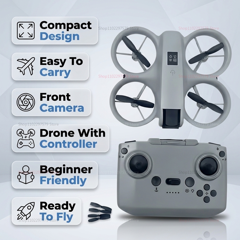 Mini Drone with 8K HD Camera F - Drone Kit Tricopter recension och pris